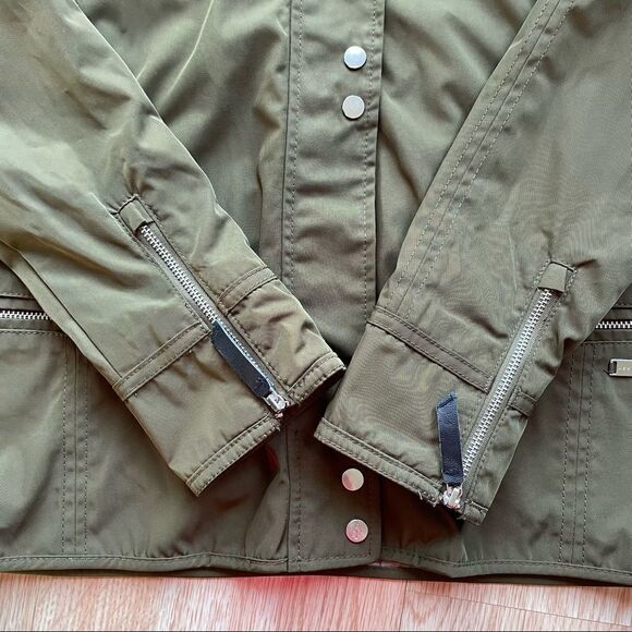 NWT Abercrombie & Fitch Green Water and Wind Resistant Heavy Jacket - Picture 14 of 14